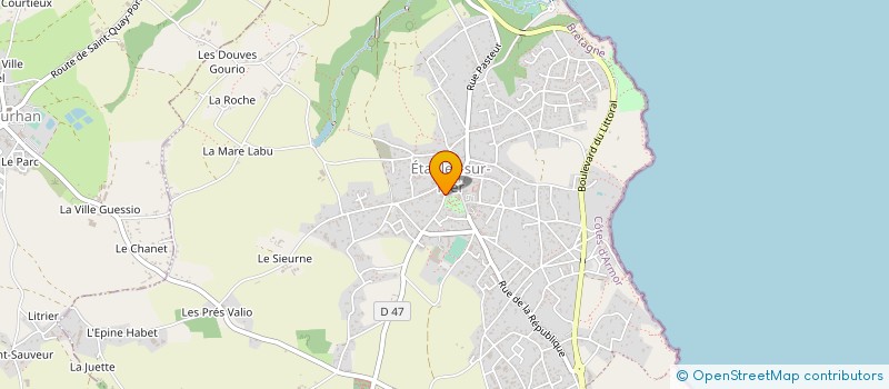 localisation de l'entreprise MADAME MARIANNE BEOUT à BINIC-ETABLES-SUR-MER