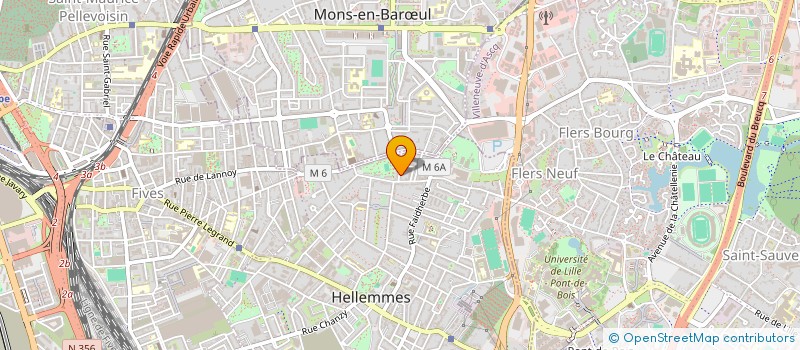 localisation de l'entreprise MADAME MARIANNE BERARD à LILLE