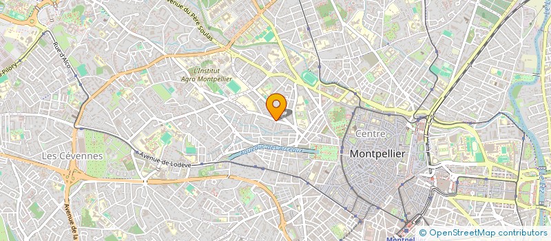 localisation de l'entreprise MADAME MARIANNE BEREYZIAT à MONTPELLIER