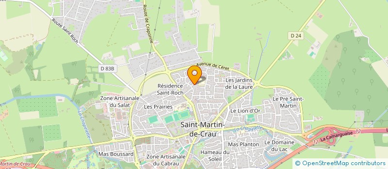 localisation de l'entreprise MADAME MARIANNE BIRRITTERI à SAINT-MARTIN-DE-CRAU