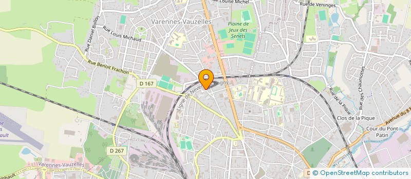 localisation de l'entreprise MADAME MARIANNE BONNET à NEVERS