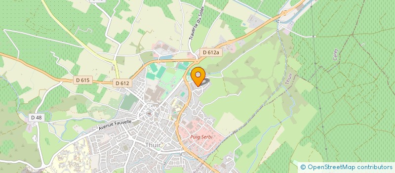 localisation de l'entreprise MADAME MARIANNE BOTET  THUIR