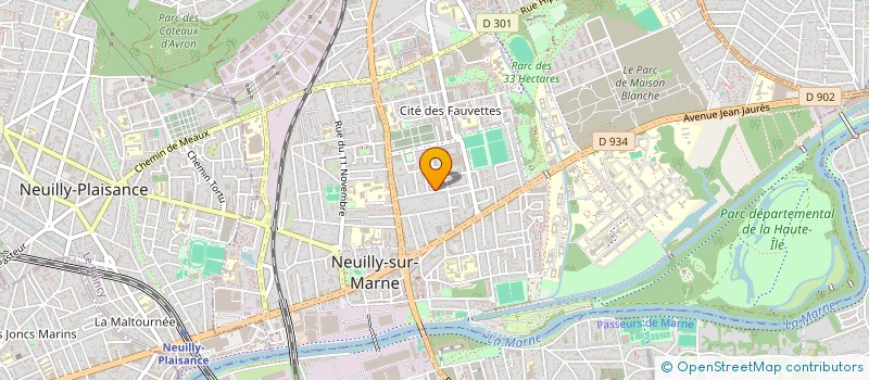 localisation de l'entreprise MADAME MARIANNE BOUVIER à NEUILLY-SUR-MARNE