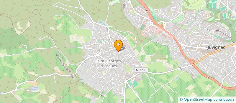 localisation de l'entreprise MADAME MARIANNE BOUZICK  SAINT-GEORGES-D'ORQUES