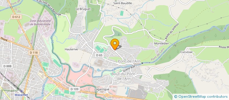 localisation de l'entreprise MADAME MARIANNE BOYER  PONT-DE-LARN