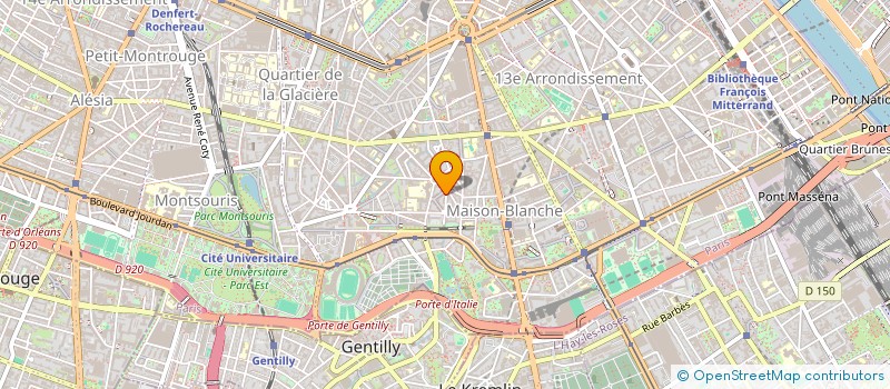 localisation de l'entreprise MADAME MARIANNE BRECARD  PARIS