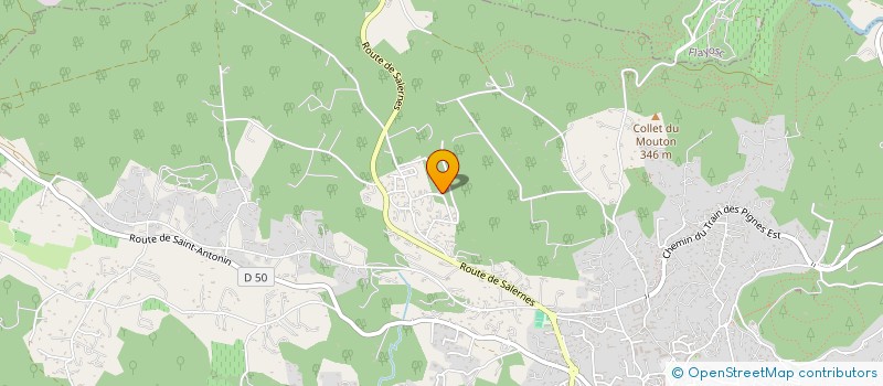 localisation de l'entreprise MADAME MARIANNE BURBAUD  LORGUES