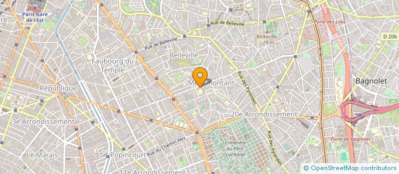 localisation de l'entreprise MADAME MARIANNE CARABIN  PARIS