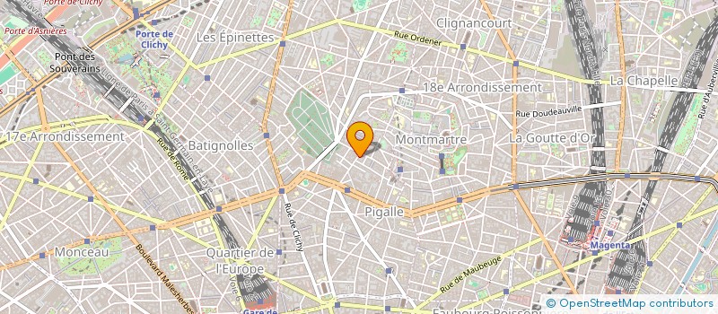 localisation de l'entreprise MADAME MARIANNE CARDON  PARIS