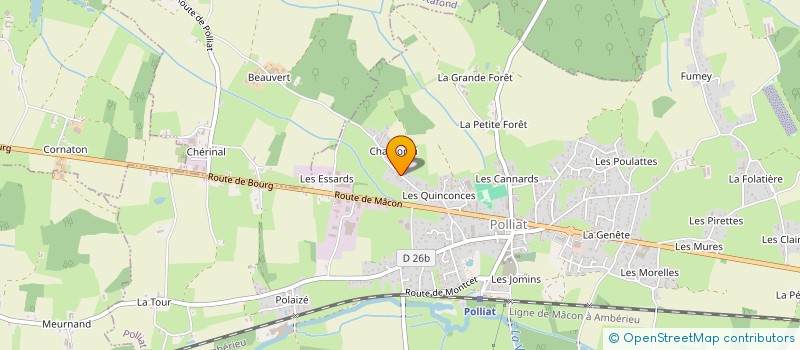 localisation de l'entreprise MADAME MARIANNE CAZORLA  POLLIAT