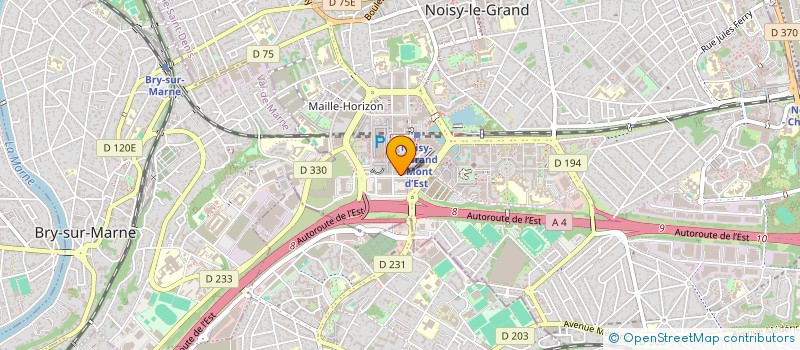 localisation de l'entreprise MADAME MARIANNE CHAAR à NOISY-LE-GRAND
