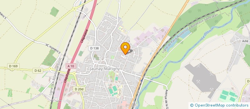 localisation de l'entreprise MADAME MARIANNE CHASLES  JAUNAY-MARIGNY