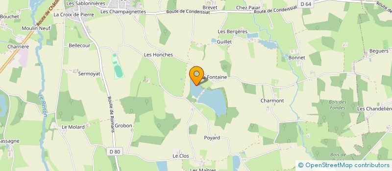 localisation de l'entreprise MADAME MARIANNE CHAVAT  ROMANS