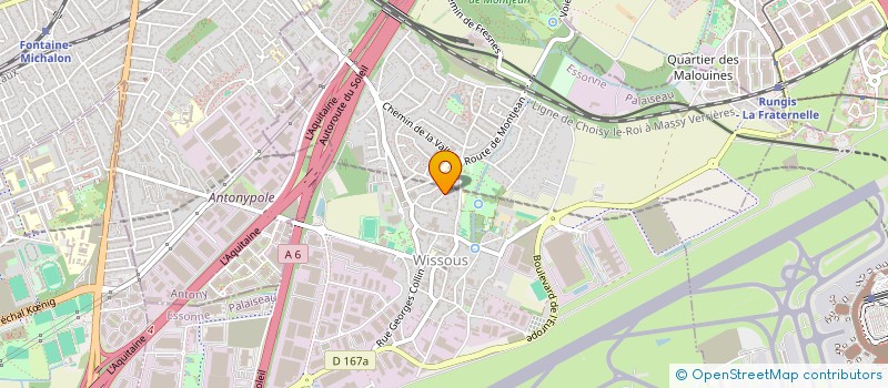 localisation de l'entreprise MADAME MARIANNE CHMITELIN à WISSOUS