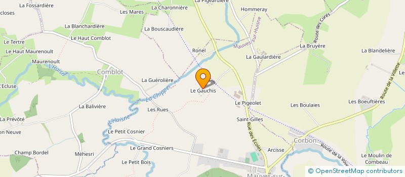 localisation de l'entreprise MADAME MARIANNE CHOPIN à MAUVES-SUR-HUISNE