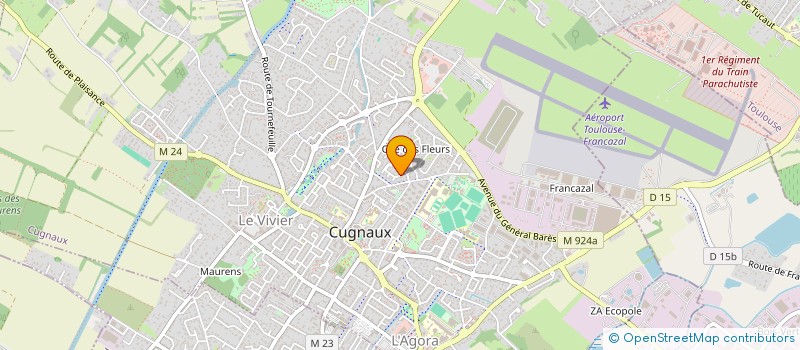 localisation de l'entreprise MADAME MARIANNE CIEUTAT à VILLENEUVE-TOLOSANE