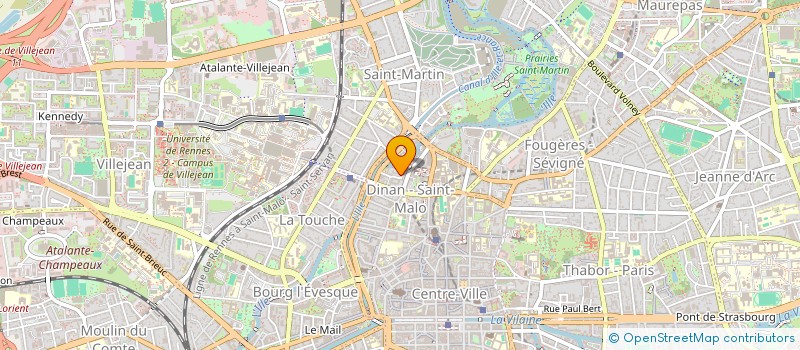 localisation de l'entreprise MADAME MARIANNE CINOT  IRODOUER