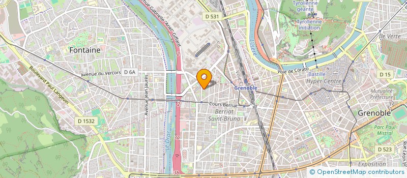 localisation de l'entreprise MADAME MARIANNE COIG  GRENOBLE