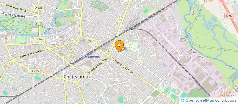 localisation de l'entreprise MADAME MARIANNE DALTON à CHATEAUROUX