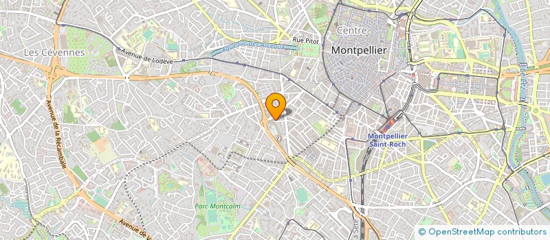localisation de l'entreprise MADAME MARIANNE DANDIEU à MONTPELLIER