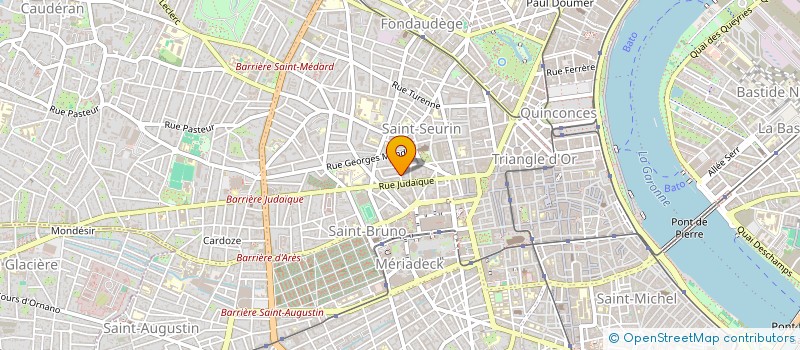 localisation de l'entreprise MADAME MARIANNE DARRIET à BORDEAUX