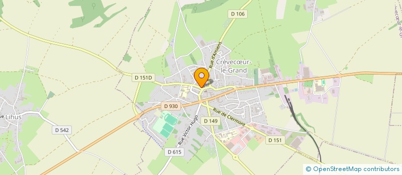 localisation de l'entreprise MADAME MARIANNE DE ALMEIDA à CREVECŒUR-LE-GRAND