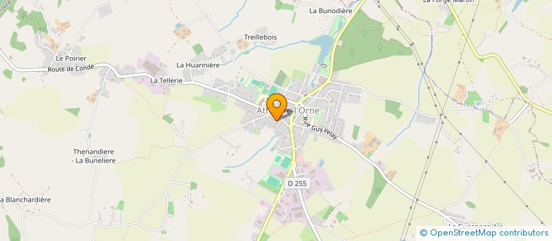 localisation de l'entreprise MADAME MARIANNE DE BEVY à ATHIS-VAL DE ROUVRE