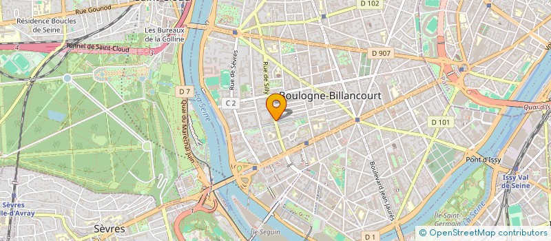 localisation de l'entreprise MADAME MARIANNE DELEAGE à BOULOGNE-BILLANCOURT