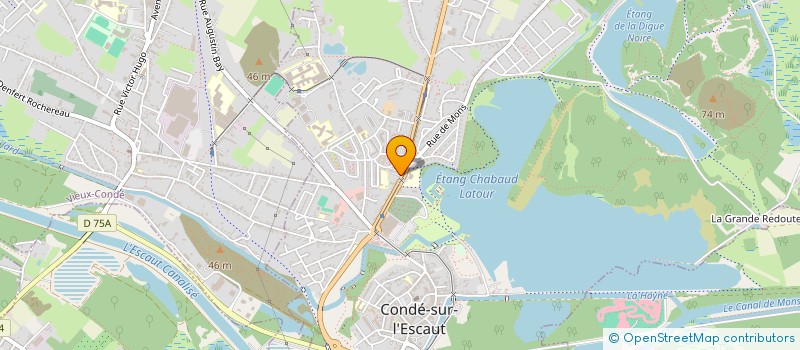 localisation de l'entreprise MADAME MARIANNE DELECLUSE à CONDE-SUR-L'ESCAUT