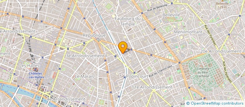 localisation de l'entreprise MADAME MARIANNE DELORME  PARIS