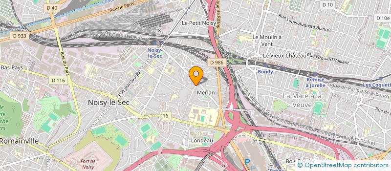 localisation de l'entreprise MADAME MARIANNE DIEMER  NOISY-LE-SEC