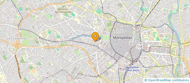 localisation de l'entreprise MADAME MARIANNE DOMINGUES à MONTPELLIER