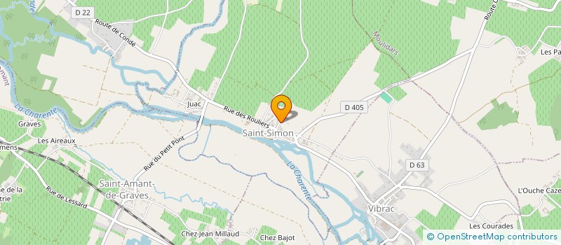 localisation de l'entreprise MADAME MARIANNE DUCASSE  MOSNAC-SAINT-SIMEUX