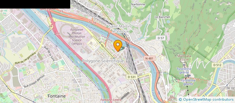 localisation de l'entreprise MADAME MARIANNE DUCHENE à GRENOBLE