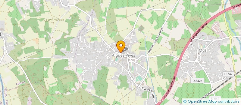 localisation de l'entreprise MADAME MARIANNE ENTRINGER  NIMES