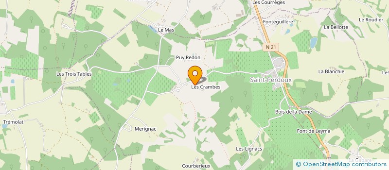 localisation de l'entreprise MADAME MARIANNE FERET à SAINTE-FOY