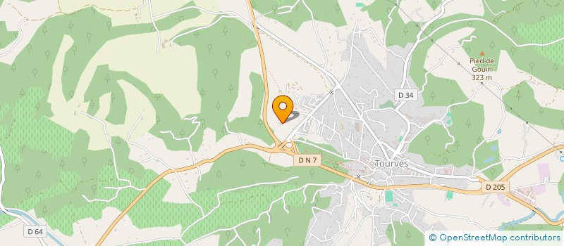 localisation de l'entreprise MADAME MARIANNE FERROUD PLATTET à BRIGNOLES