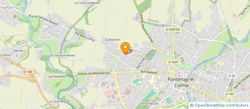 localisation de l'entreprise MADAME MARIANNE FILLION à FONTENAY-LE-COMTE