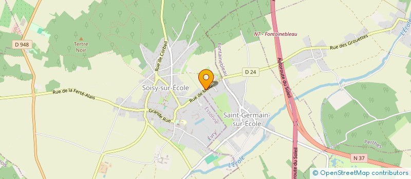 localisation de l'entreprise MADAME MARIANNE FORTI  SOISY-SUR-ECOLE