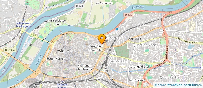 localisation de l'entreprise MADAME MARIANNE GAUZY  AVIGNON