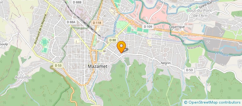 localisation de l'entreprise MADAME MARIANNE GERMAIN  TOULOUSE