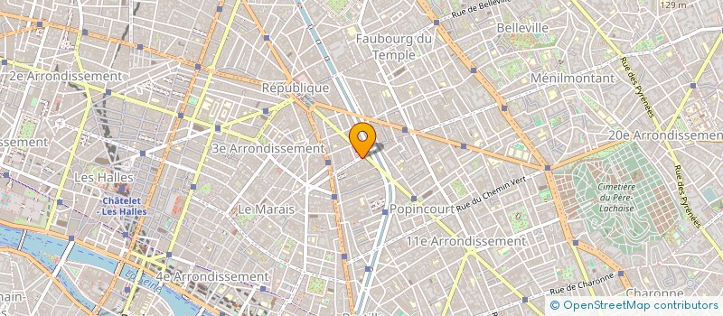 localisation de l'entreprise MADAME MARIANNE GETTI  PARIS