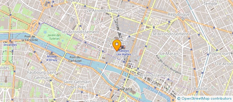 localisation de l'entreprise MADAME MARIANNE GOURICHON à PARIS