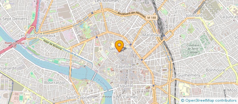 localisation de l'entreprise MADAME MARIANNE GREZES à TOULOUSE