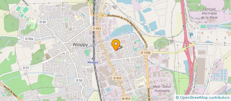 localisation de l'entreprise MADAME MARIANNE GROSSE  WOIPPY