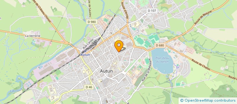 localisation de l'entreprise MADAME MARIANNE GUEFFIER à AUTUN