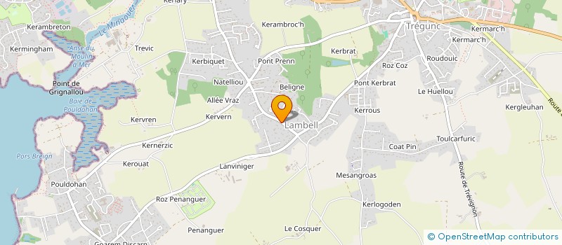 localisation de l'entreprise MADAME MARIANNE GUENNOU à TREGUNC