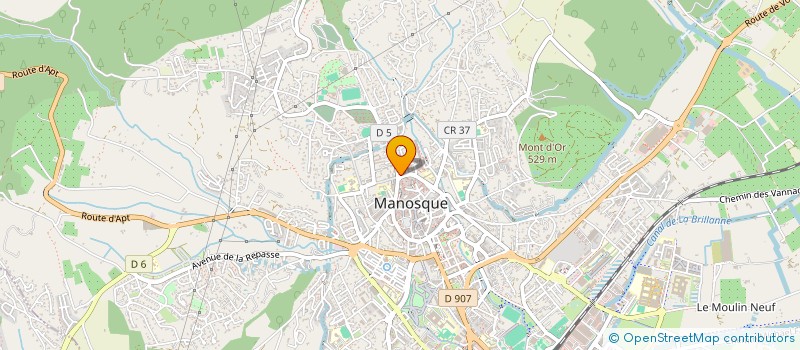 localisation de l'entreprise MADAME MARIANNE GUNDUZ à MANOSQUE