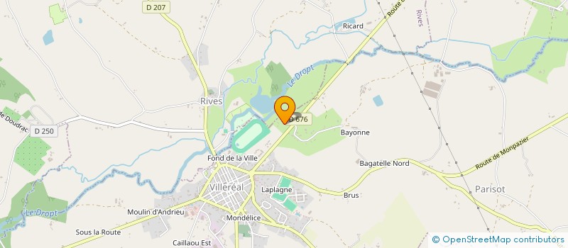 localisation de l'entreprise MADAME MARIANNE HARTRIDGE  RIVES