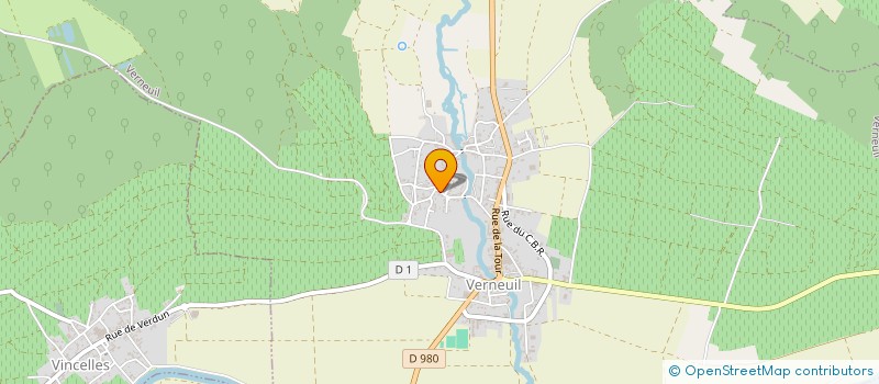 localisation de l'entreprise MADAME MARIANNE HERAULT  VERNEUIL